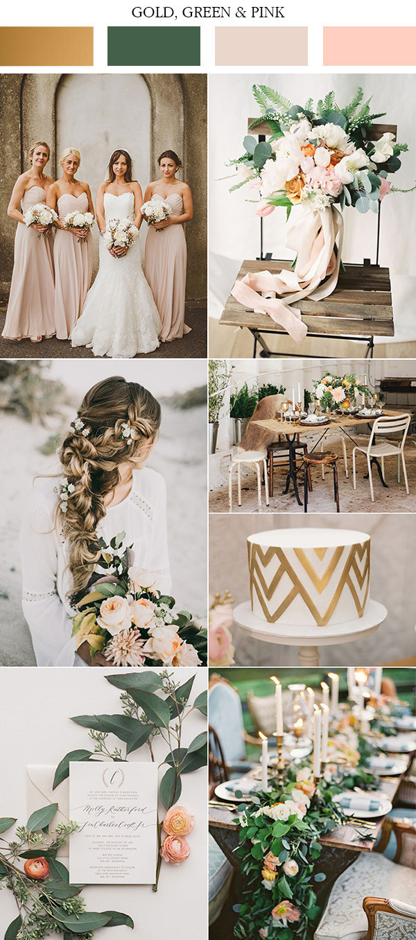 Wedding Color Scheme
 Top 10 Gold Wedding Color Ideas for 2019 Trends Oh Best