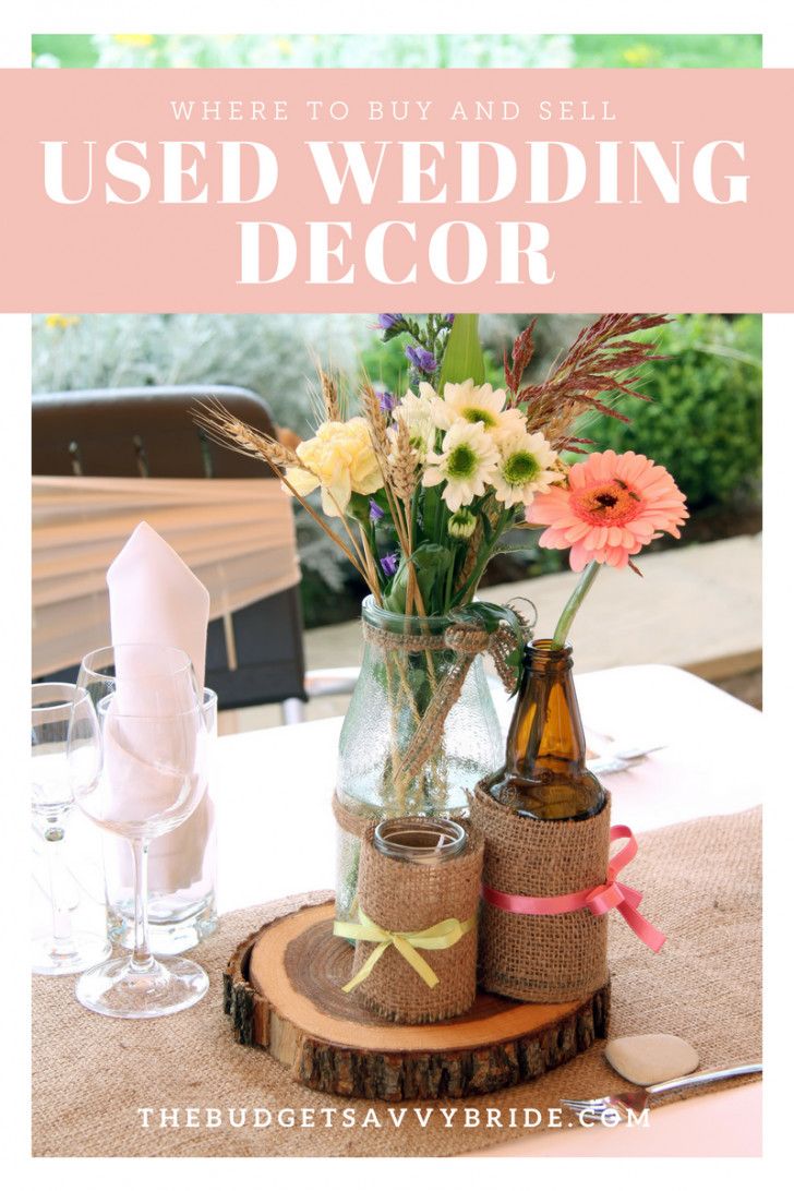 Wedding Decoration Resale
 Where to Buy and Sell Used Wedding Decor line