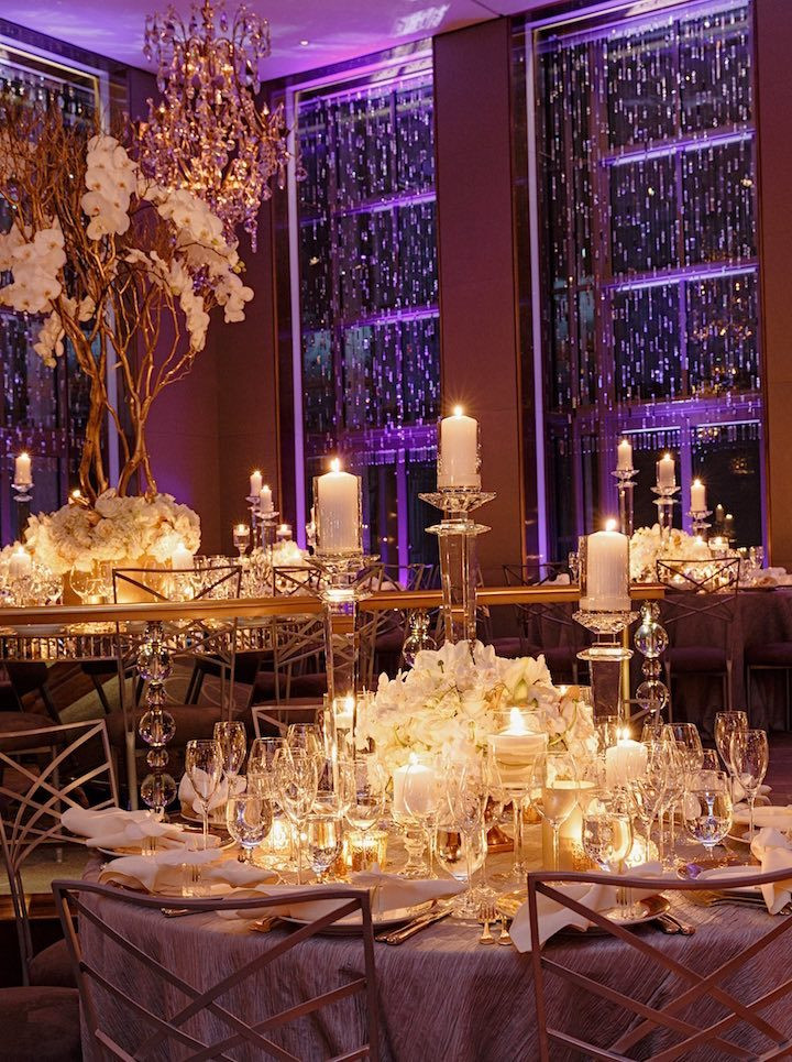 Wedding Decorations Nyc
 New York City Wedding Brings The Luxe Glamour MODwedding