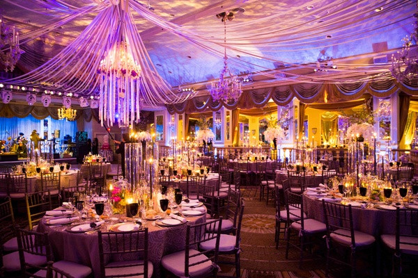 Wedding Decorations Nyc
 New York City Wedding Filled with Opulent Décor and