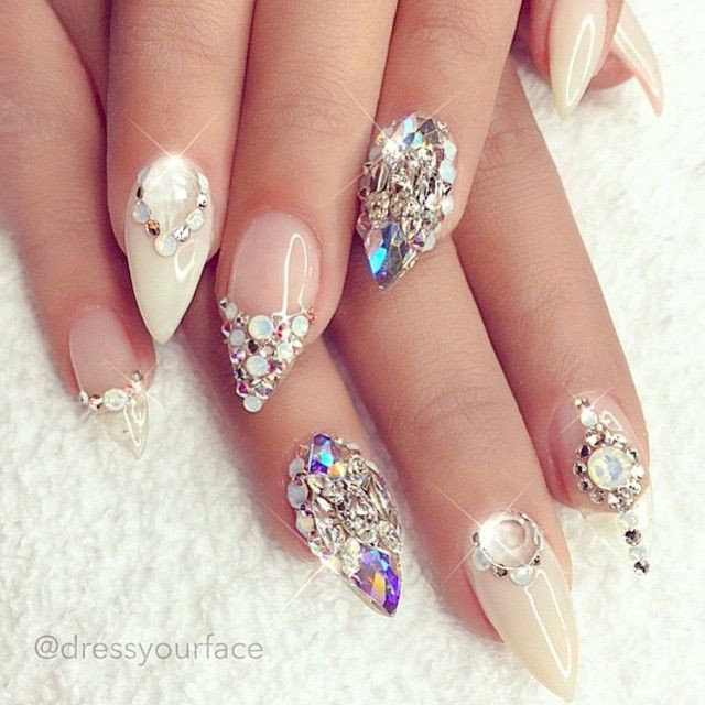 Wedding Design Nails
 20 Stunning Wedding Nails for 2016 in 2020