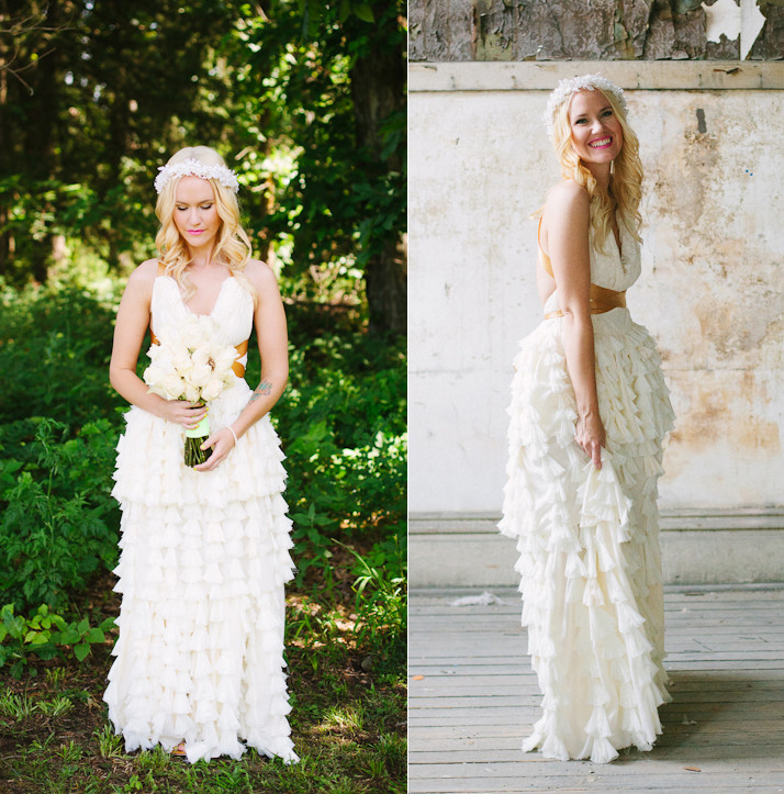 Wedding Dress DIY
 Emma’s DIY Wedding Dress – A Beautiful Mess
