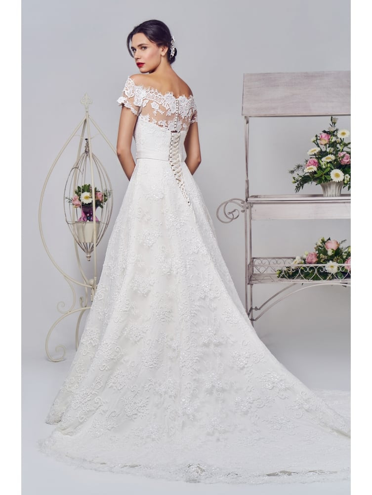 Wedding Dresses Phoenix Az
 Phoenix Gowns Ivory Lace Wedding Gown Ivory W711