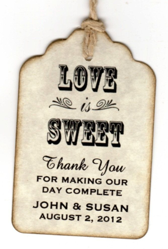 Wedding Favor Sayings
 Thank You Quotes For Wedding Favors QuotesGram