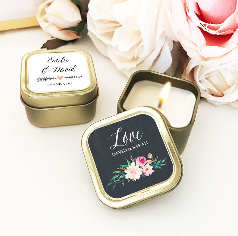Wedding Favors Candles
 Personalized Wedding Favor Candle Wedding Favors For