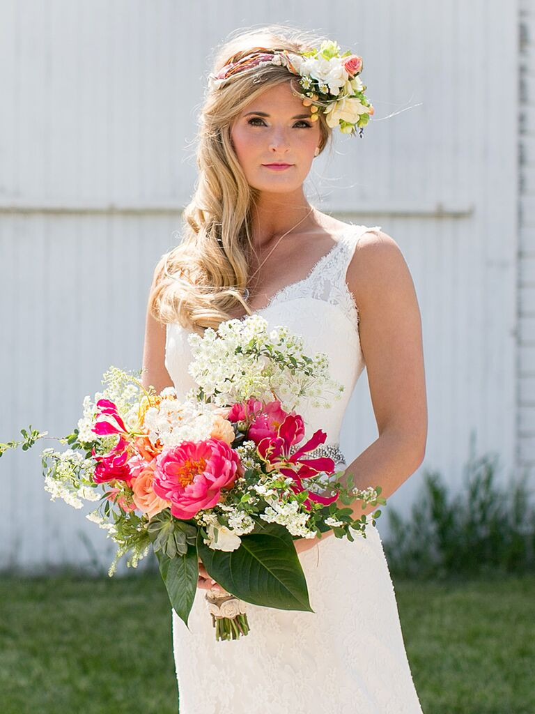 Wedding Flower Crown
 22 Bridal Flower Crowns Perfect for Your Wedding