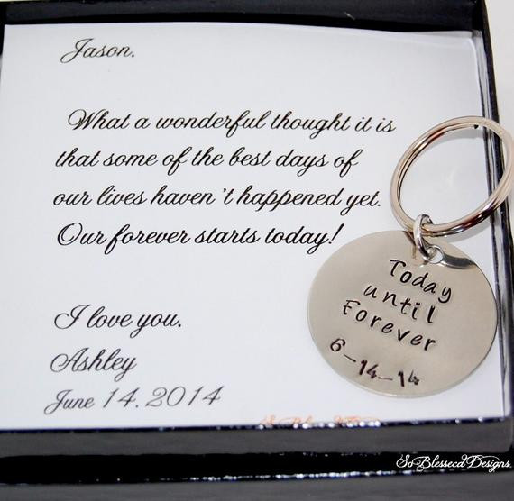 Wedding Gift For Bride From Groom
 Groom t from Bride Bride to GROOM t on by