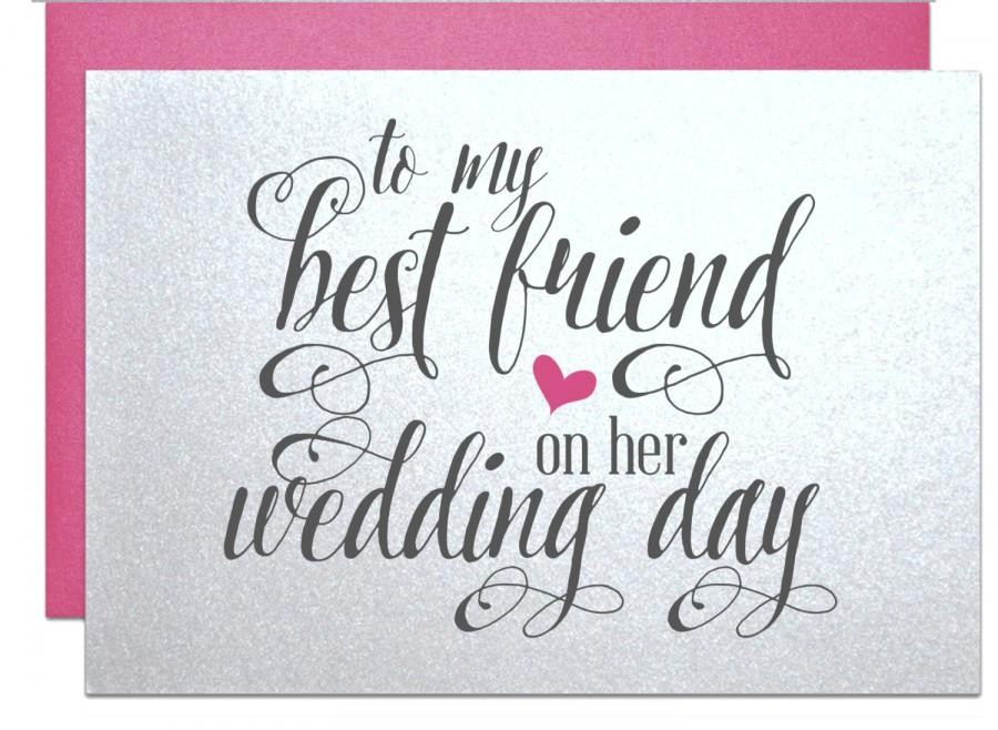 Wedding Gift Ideas For Best Friend Bride
 Wedding Gift Card For Best Friend Wedding Bridal Shower