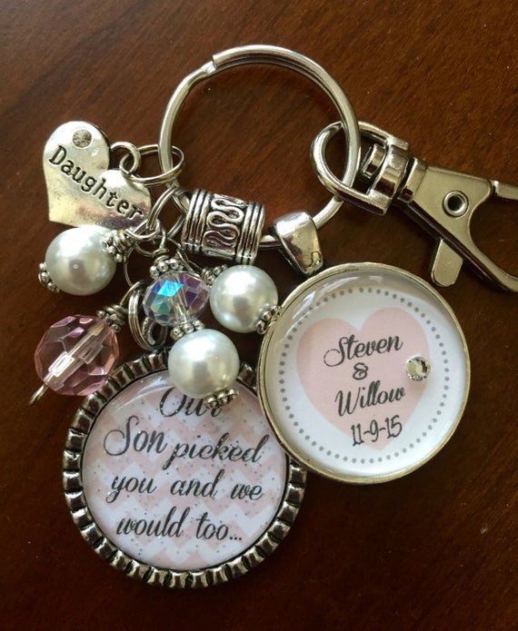 Wedding Gift Ideas For Son
 Future DAUGHTER in LAW GIFT personalized bride to be Our son