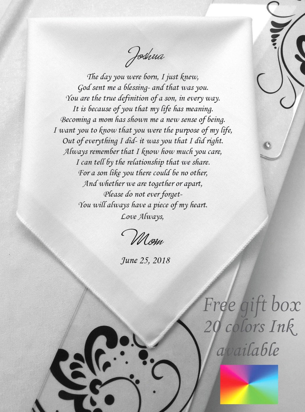 Wedding Gift Ideas For Son
 For My Son Gifts His Wedding Day Sentimental Gifts From