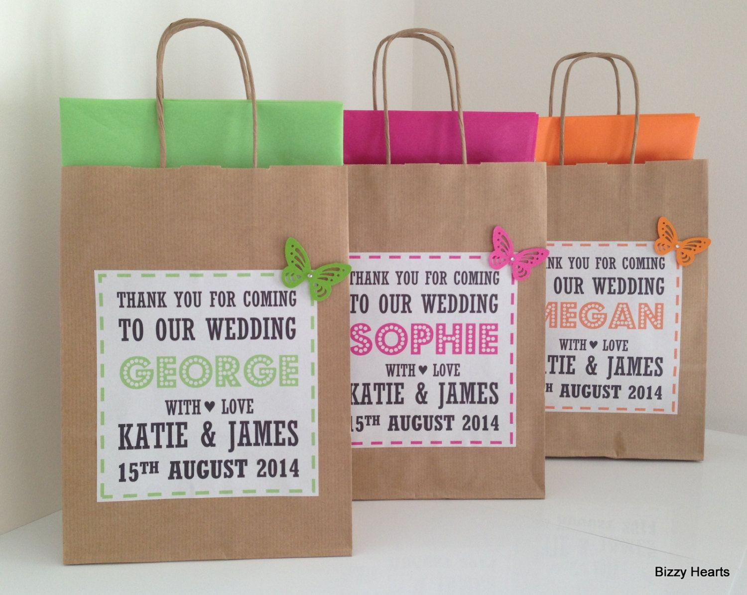 Wedding Gifts For Children
 Wedding Gift Bag Wedding Favour Personalised by