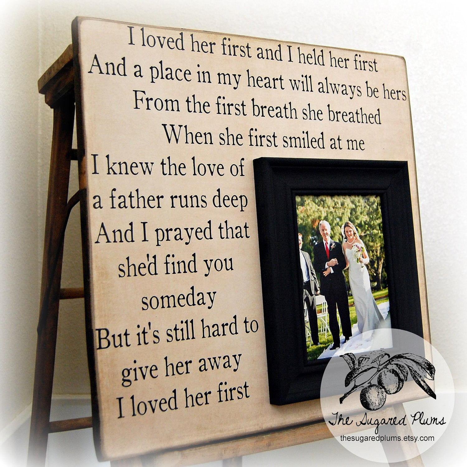Wedding Gifts For Dad
 Wedding Gift For Parents Mother of the bride Thank you