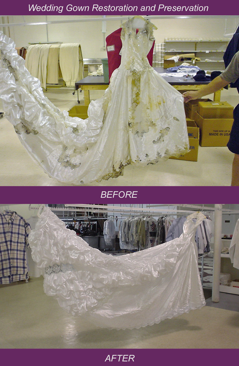 Wedding Gown Preservation Company
 Wedding Gown Preservation and Restoration