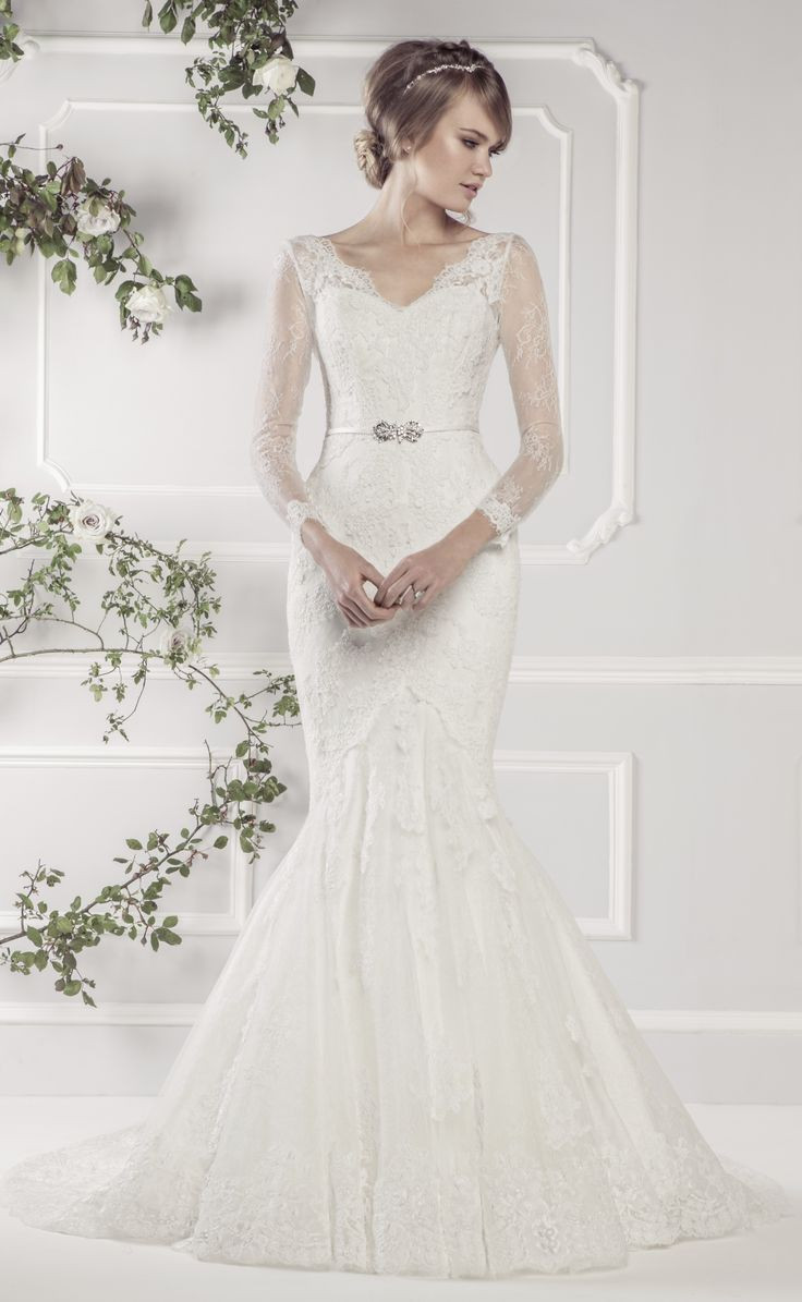 Wedding Gowns For Older Brides With Sleeves
 elegant wedding dress with long sleeves for older bride