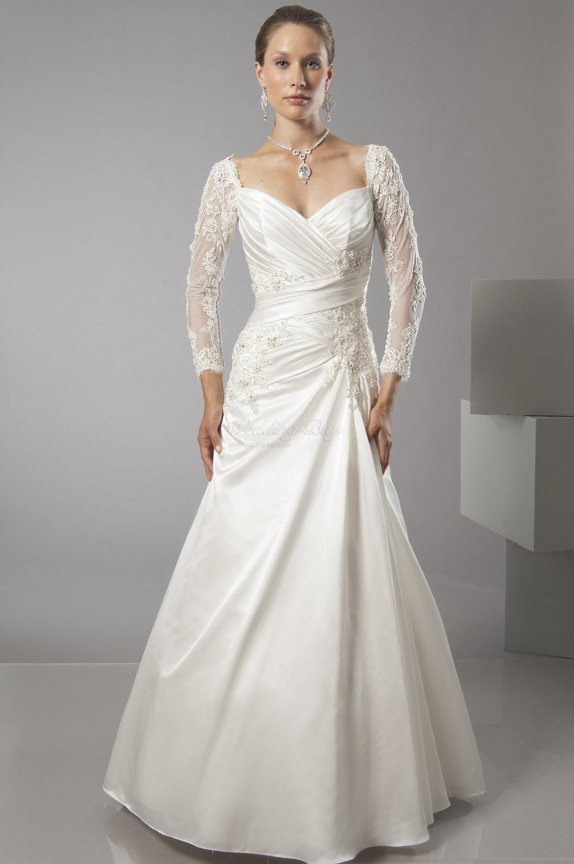 Wedding Gowns For Older Brides With Sleeves
 2014 2015 Wedding Dress Trends Lace Sleeves