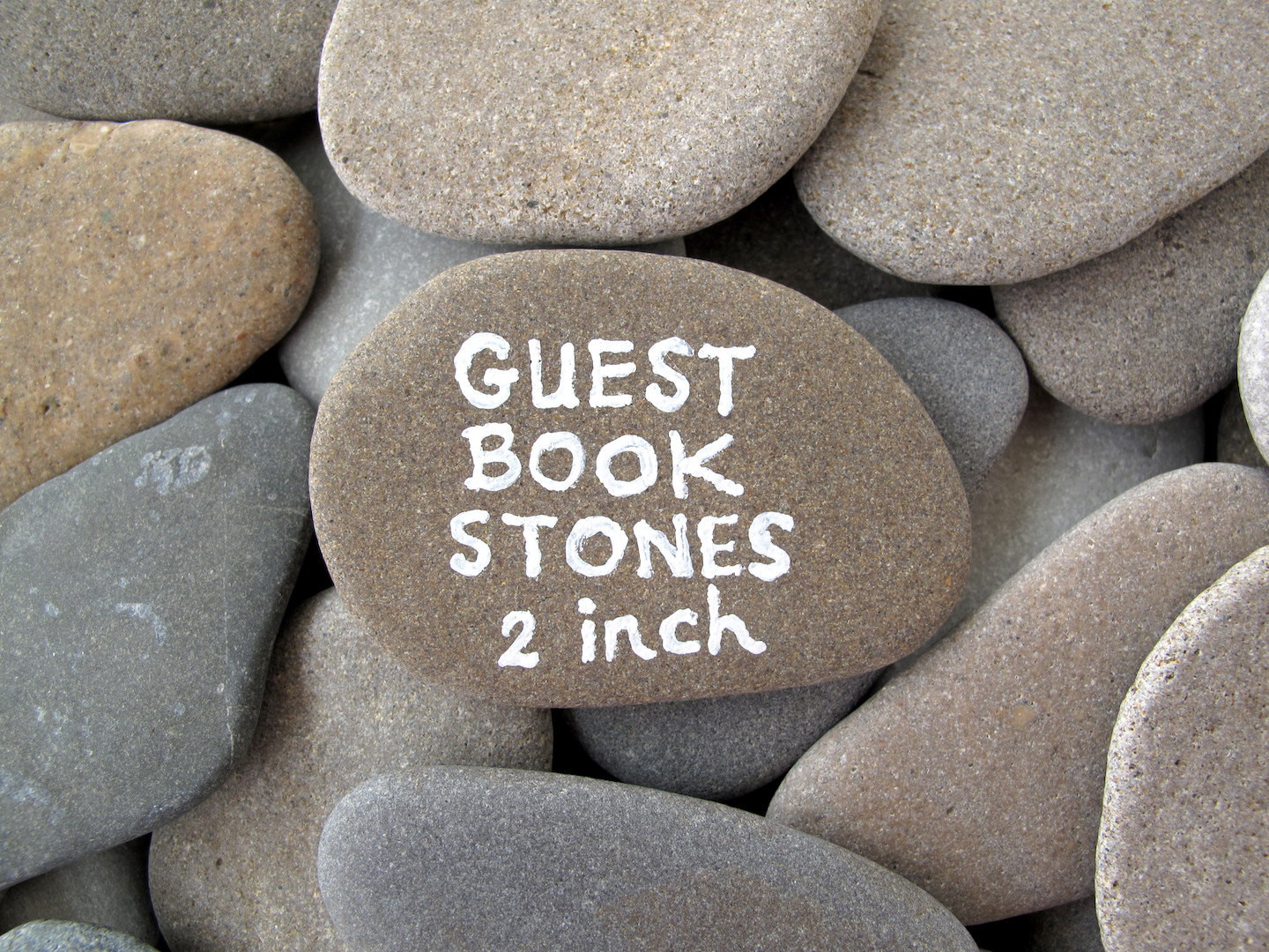 Wedding Guest Book Rocks
 50 Guest Book Stones Wedding Rocks Flat Rocks Wishing Stones