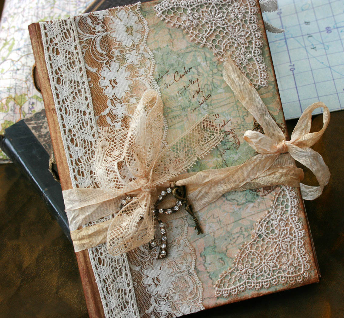 Wedding Guest Book Vintage
 Wedding Guest Book Our Journey Love Vintage Style