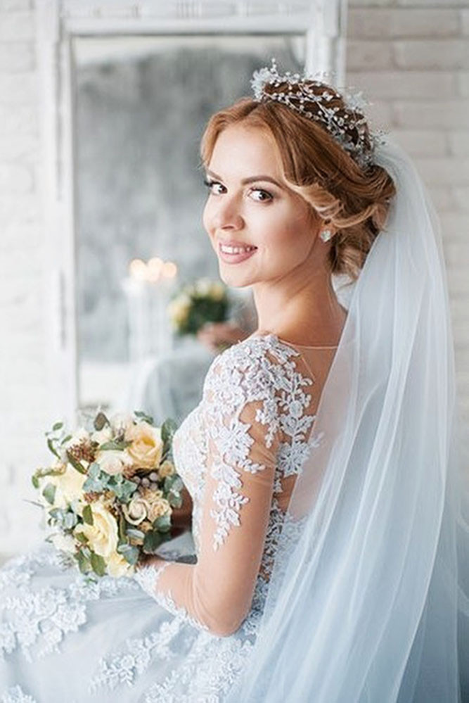 Wedding Hair Updo With Veil
 36 Wedding Hairstyles With Veil – My Stylish Zoo