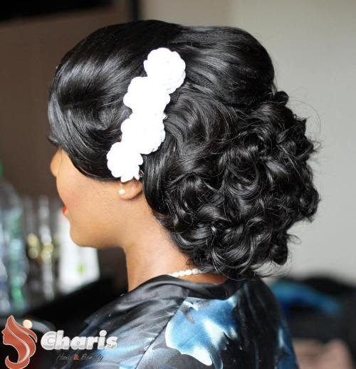 Wedding Hairstyle Black Hair
 Top 20 Wedding Hairstyles for Medium Hair