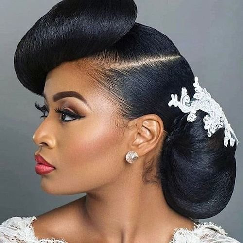 Wedding Hairstyle Black Hair
 41 Wedding Hairstyles for Black Women To Drool Over 2018