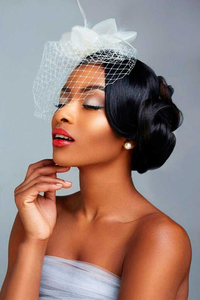 Wedding Hairstyle Black Hair
 Fascinators beautiful in 2019