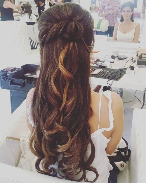 Wedding Hairstyles Down
 Half Up Half Down Wedding Hairstyles – 50 Stylish Ideas