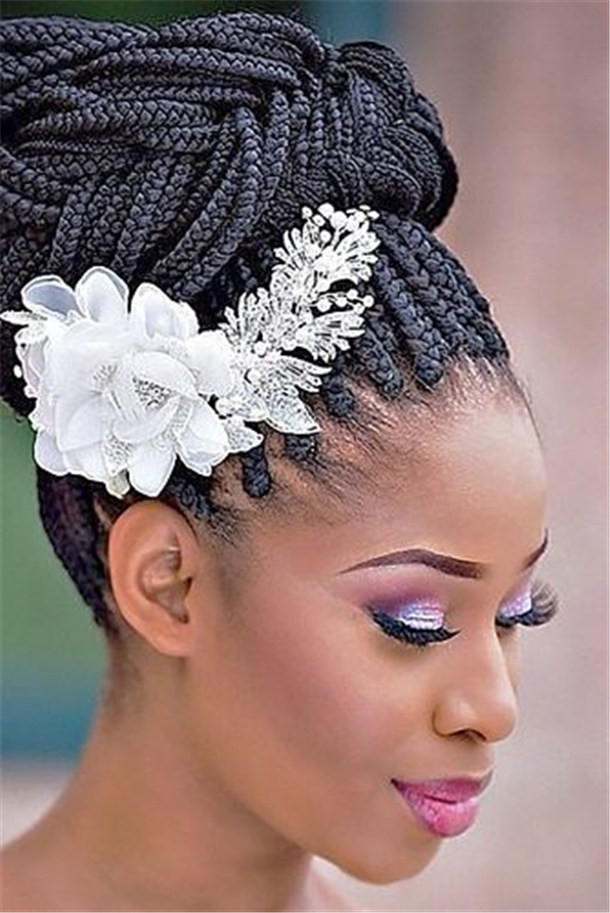 Wedding Hairstyles For Black Brides
 20 Wedding Updo Hairstyles for Black Brides Page 2