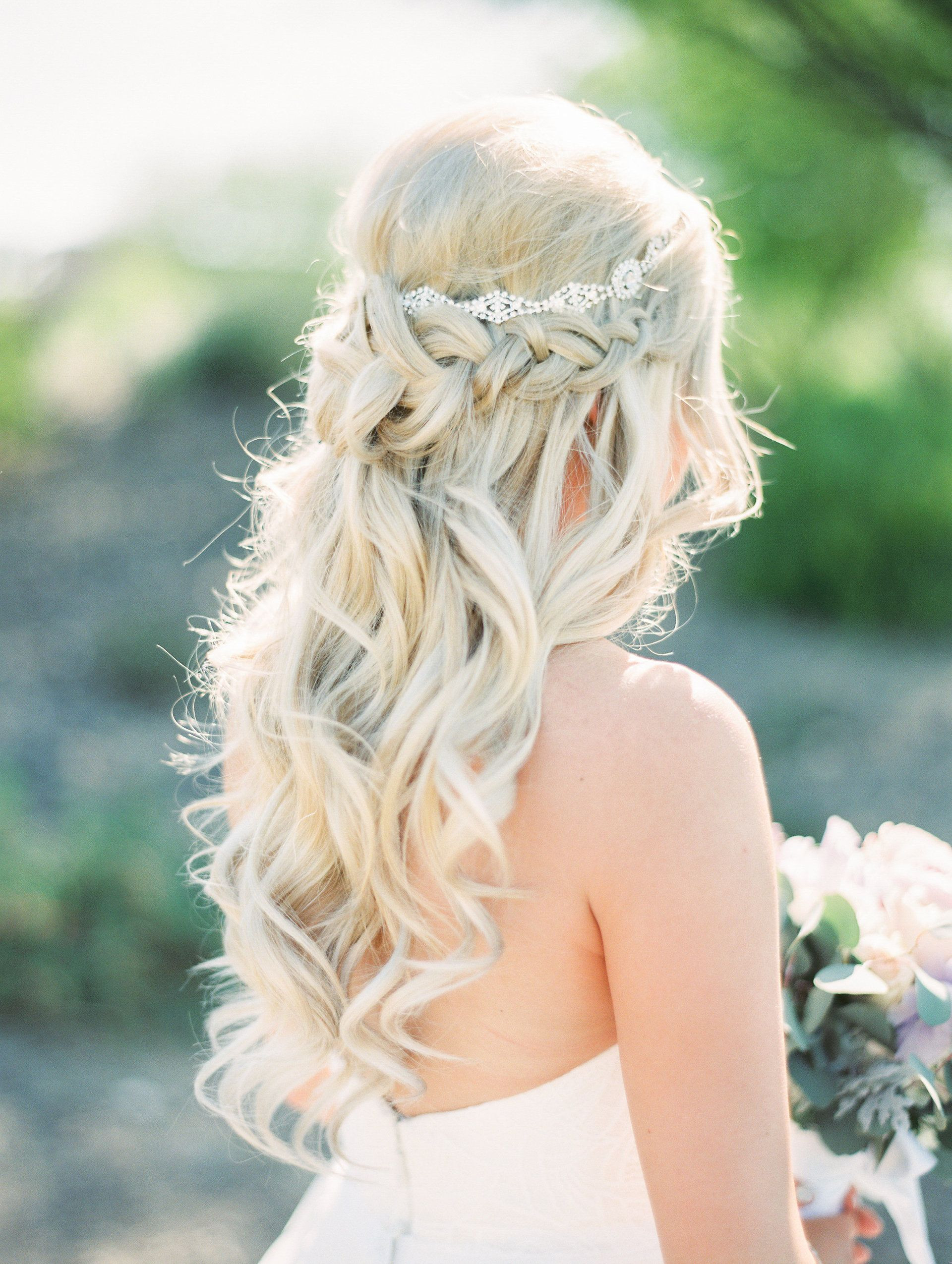 Wedding Hairstyles For Blonde Hair
 Perfect long blonde curls bridal hair fit for a princess