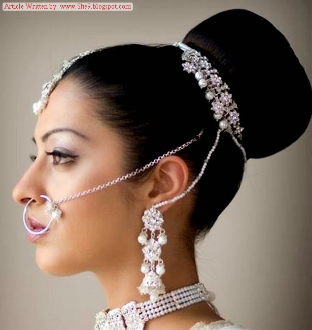 Wedding Hairstyles For Brides
 Pakistani Bridal Hairstyles 2014 2015 for Walima Party and