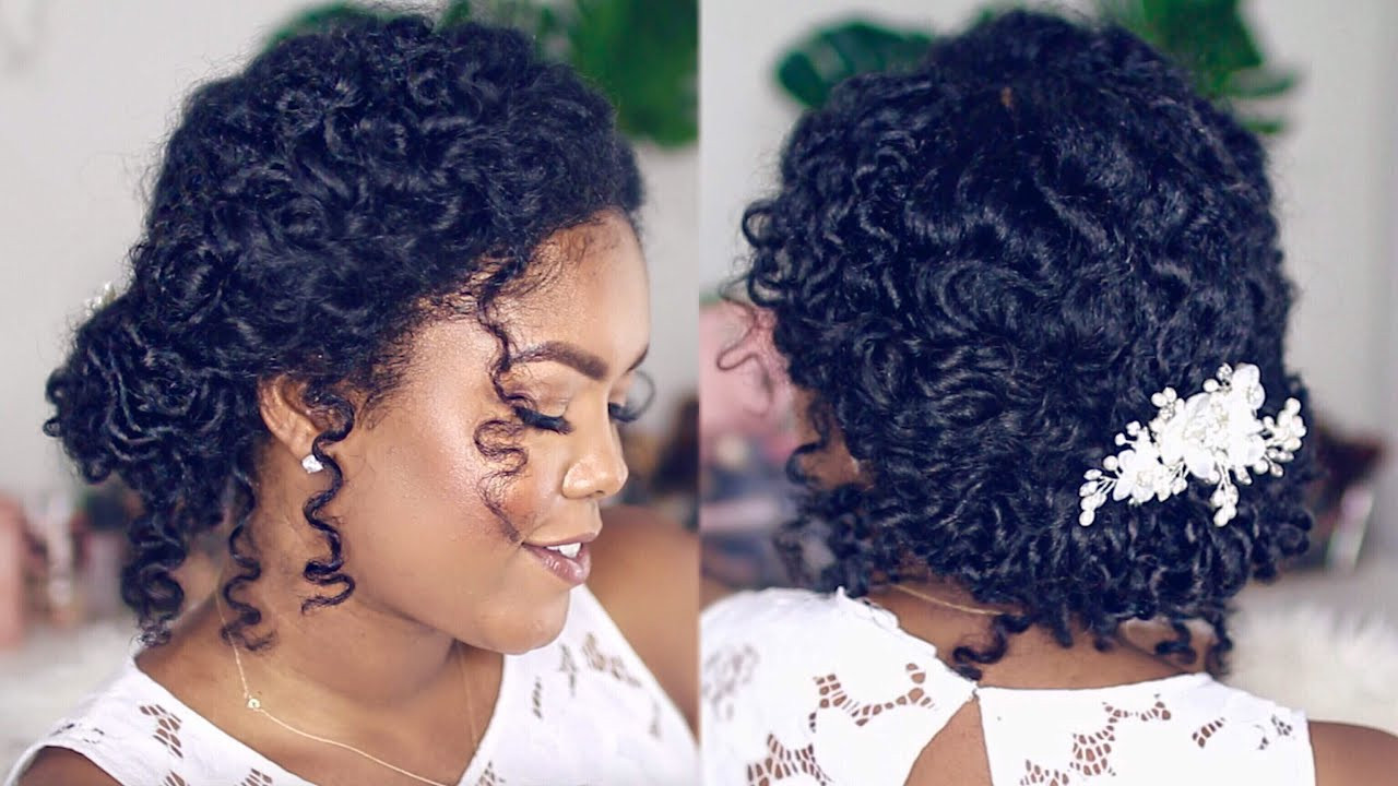Wedding Hairstyles For Naturally Curly Hair
 Wedding Hairstyle For Natural Curly Hair
