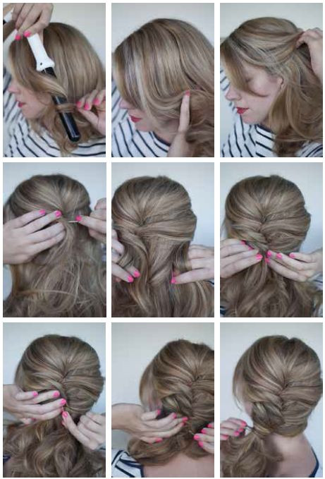 Wedding Hairstyles For Short Hair Step By Step
 Step By Step Hairstyles For Long Hair Elle Hairstyles