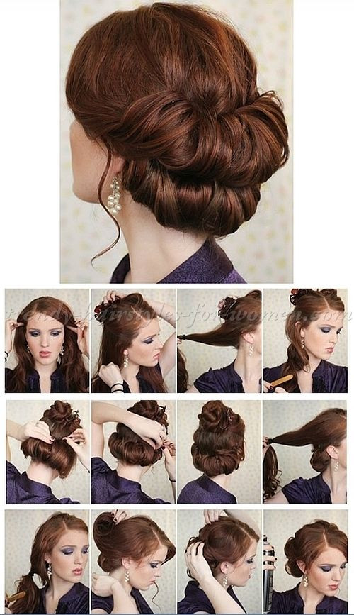 Wedding Hairstyles For Short Hair Step By Step
 hairstyle tutorials hairstyles step by step double