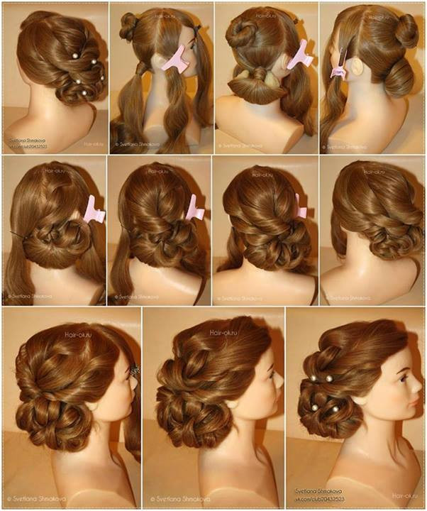 Wedding Hairstyles For Short Hair Step By Step
 Evening Hairstyle Tutorial AllDayChic