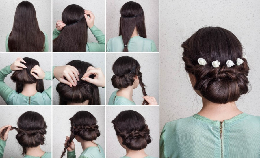 Wedding Hairstyles For Short Hair Step By Step
 Wedding hairstyles elegant updo tutorial in 10 easy steps