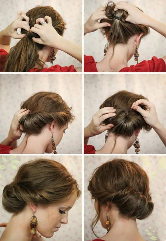 Wedding Hairstyles For Short Hair Step By Step
 11 easy hairstyles step by step Hairstyles for all