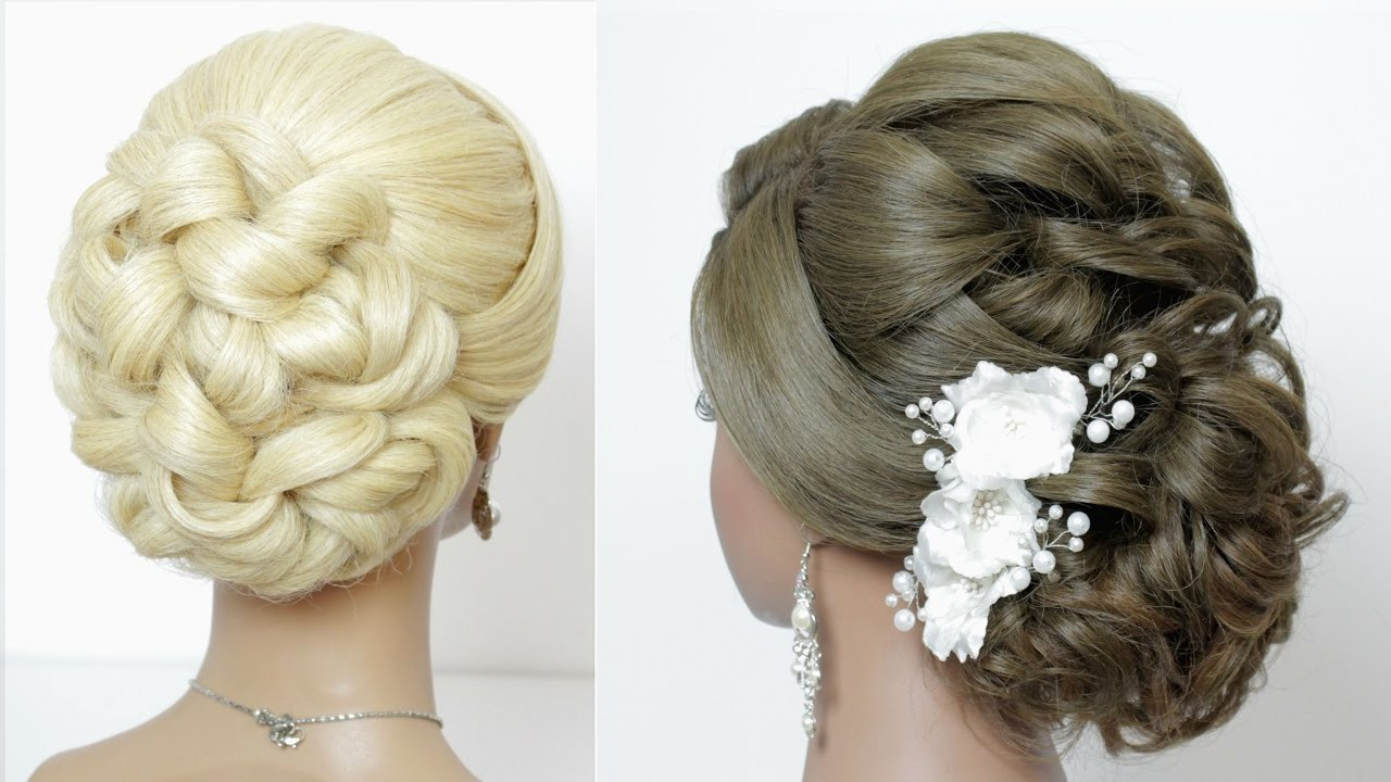 Wedding Hairstyles Tutorial
 2 wedding hairstyles for long hair tutorial Bridal updos