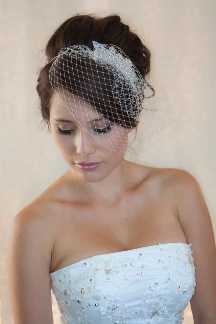 Wedding Hairstyles Veil
 20 Wedding Hairstyles with Birdcage Ideas