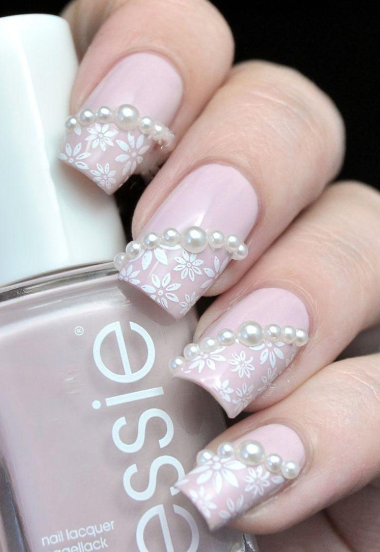 Wedding Nails For Bride
 25 Beautiful Wedding Nail Designs for Every Bride