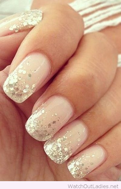 Wedding Nails With Glitter
 Unique wedding nails with glitter – Watch out La s