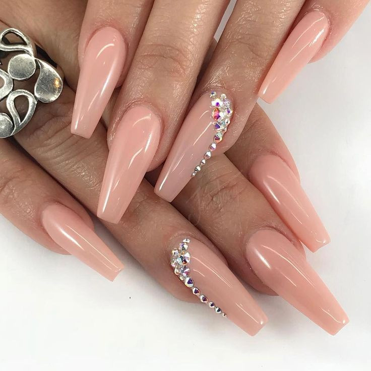 Wedding Nails With Rhinestones
 elegant wedding nails weddingnails in 2019