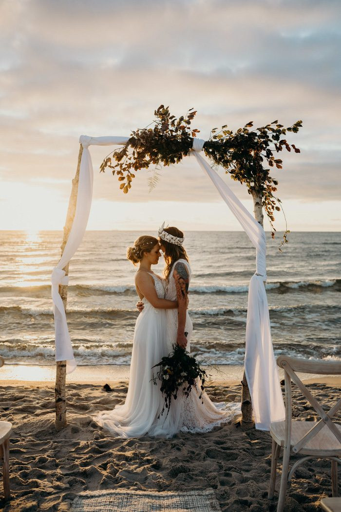 Wedding On The Beach
 Planning a Beach Wedding You ll Want to Copy Every Detail