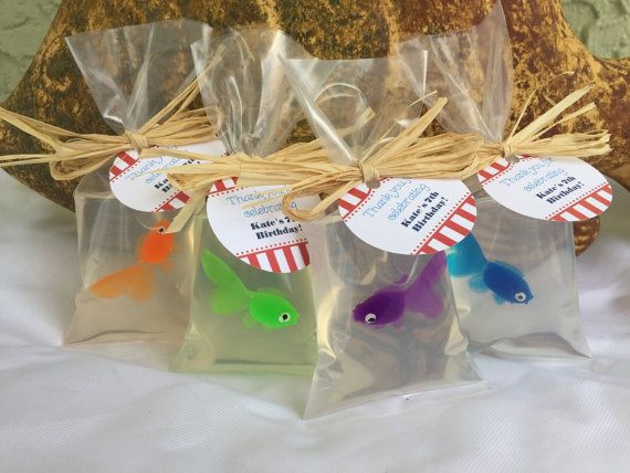 Wedding Party Favors For Kids
 Fish Soap Fish in a Bag Soap Set of 10 Fish Party