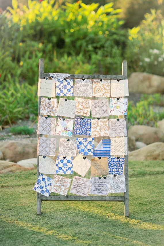 Wedding Quilt Guest Book
 Wedding Guest Book Quilt Small Throw YOU Pick Fabric colors