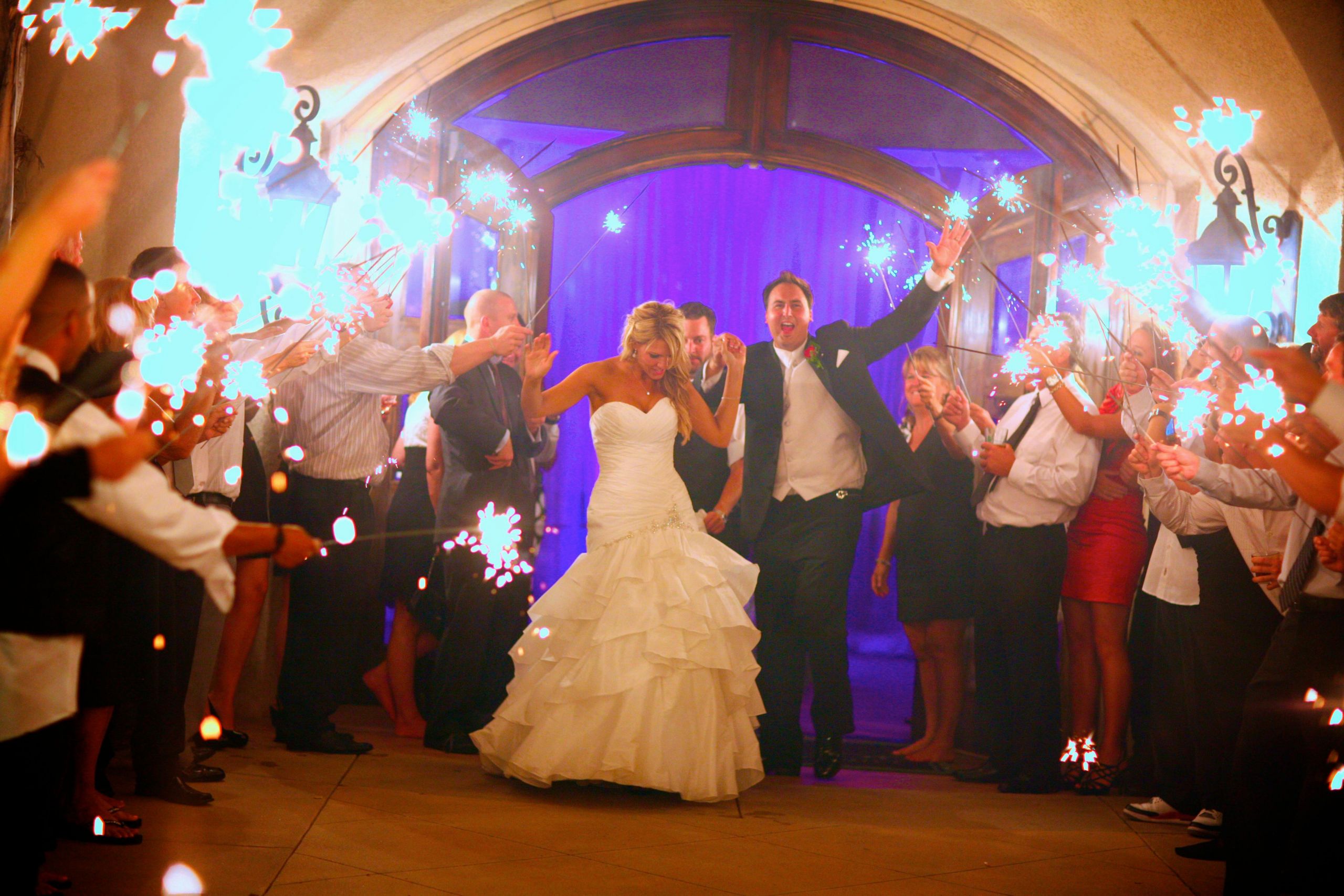 Wedding Reception Sparklers
 36 Radiant™ Wedding Sparklers Bride Envy