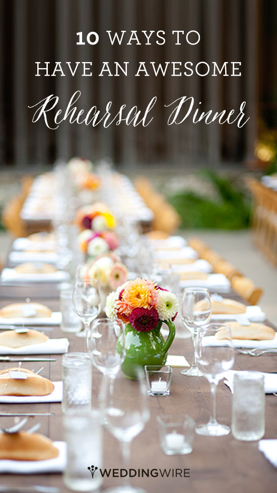 Wedding Rehearsal Dinner Ideas Decorations
 10 Ways to Make Your Rehearsal Dinner Awesome