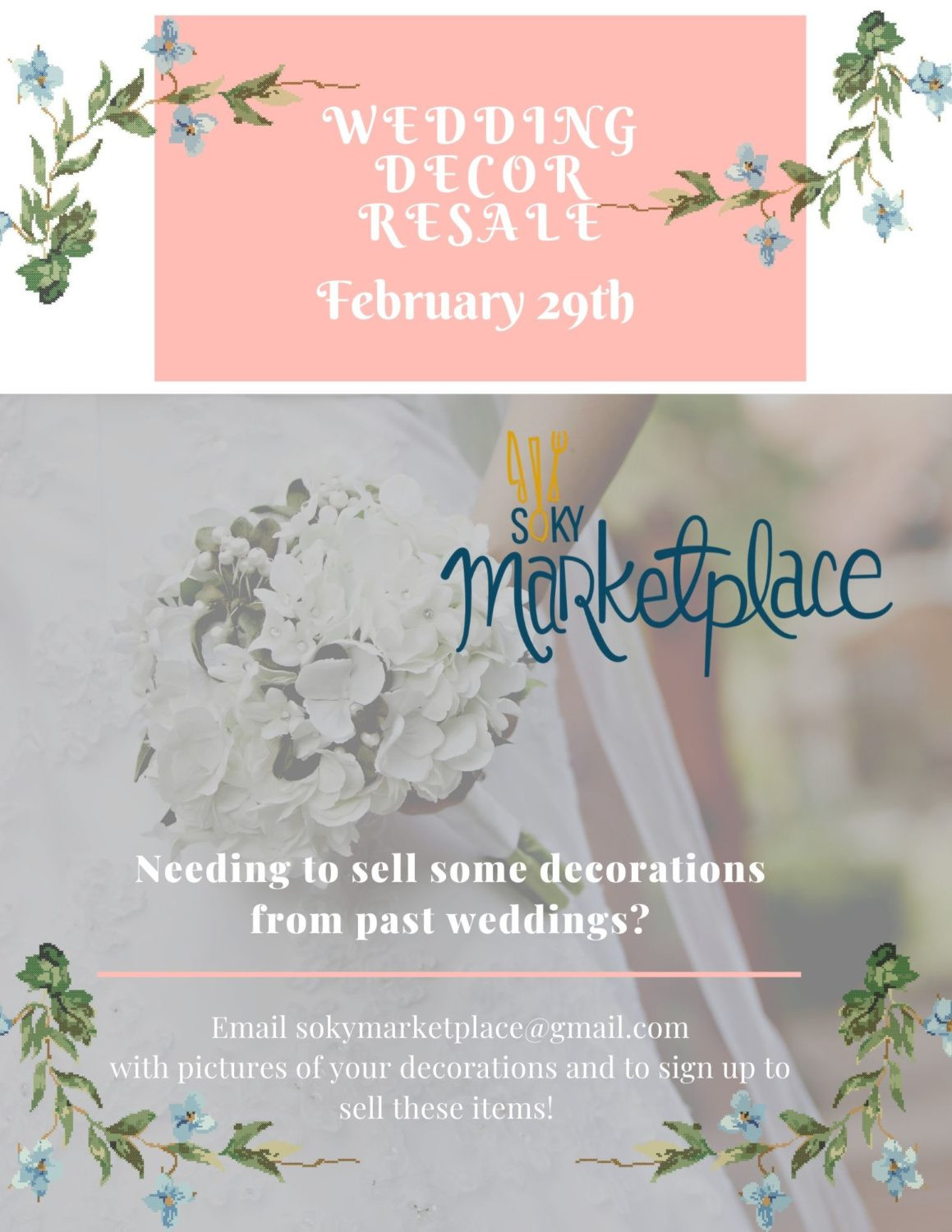 Wedding Resale Decor
 Wedding Decor ReSale – SoKY Marketplace
