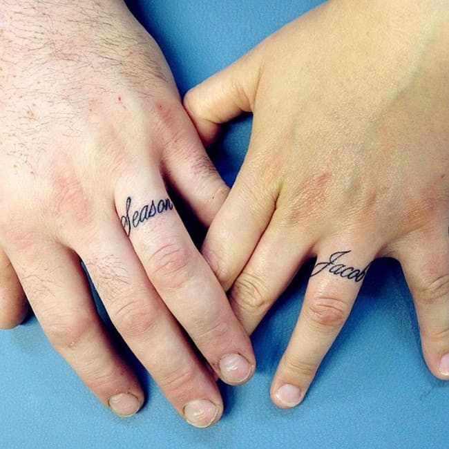 Wedding Ring Tattoos For Men
 150 Best Wedding Ring Tattoos Designs January 2020