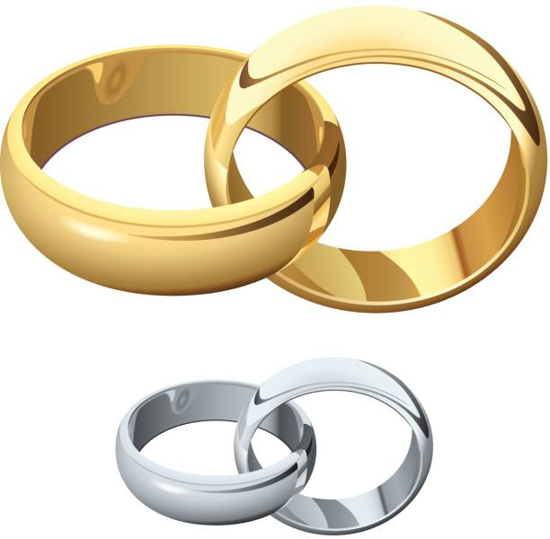 Wedding Rings Clip Art
 Best Wedding Ring Illustrations Royalty Free Vector