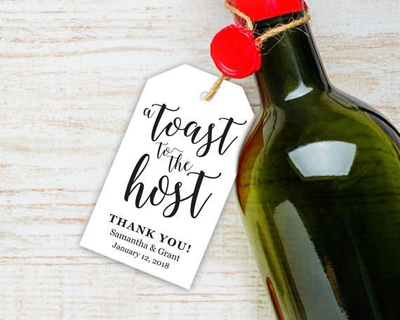 Wedding Shower Host Gift Ideas
 28 best Favor Tag & Label Templates images on Pinterest