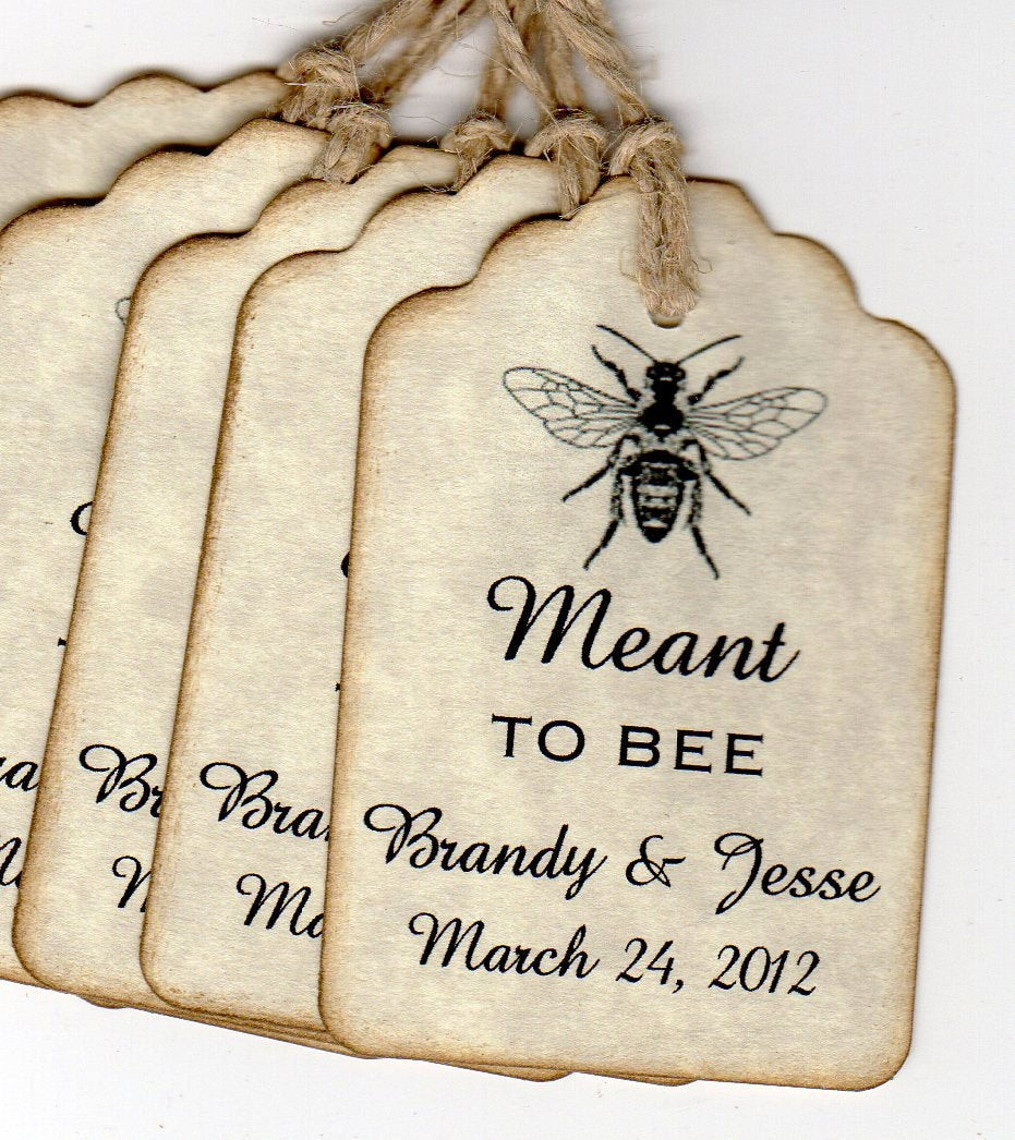 Wedding Tags For Favors
 Personalized Wedding Favor Tags Wedding Gift Tags by
